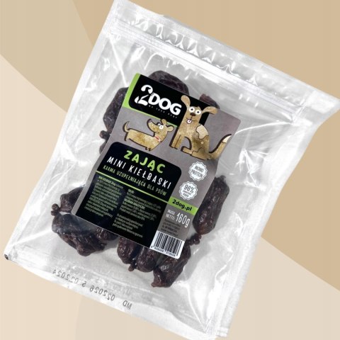 2Dog Mini Kiełbaski ZAJĄC 160 g