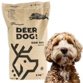 Deer Dog Dzik z batatami 5 kg małe rasy sucha karma