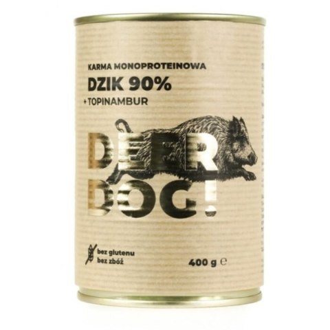 Deer Dog Dzik z topinamburem 400g puszka