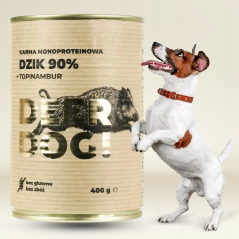 Deer Dog Dzik z topinamburem 400g puszka