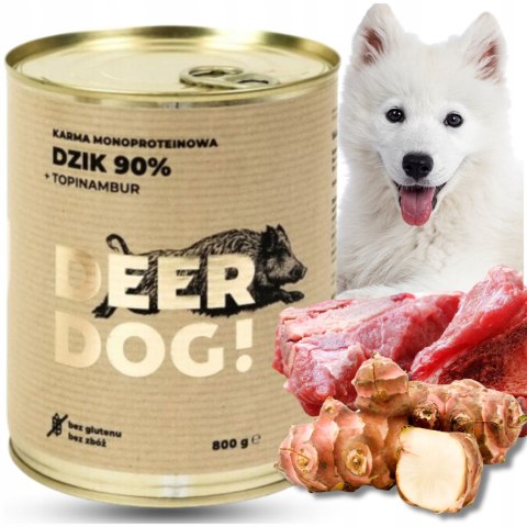 Deer Dog Dzik z topinamburem 800g puszka