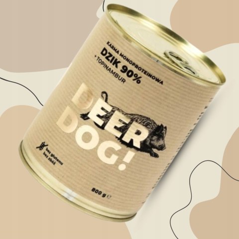 Deer Dog Dzik z topinamburem 800g puszka