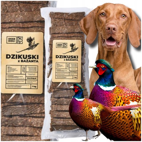 Deer Dog gryzak dzikuski z bażanta 1kg
