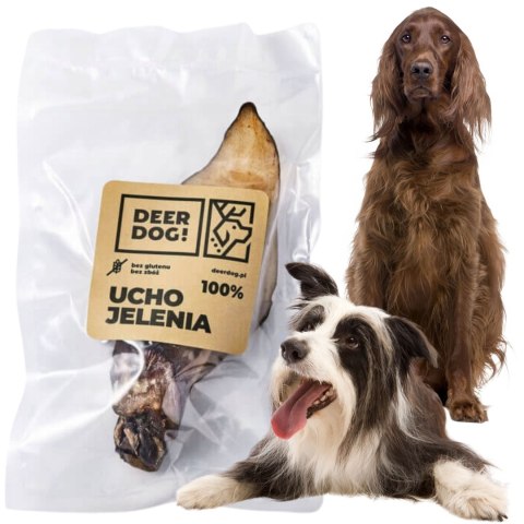 Deer Dog gryzak ucho jeleń 1 szt