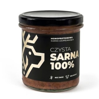 Deer Dog karma mokra sarna 100% słoik 290g