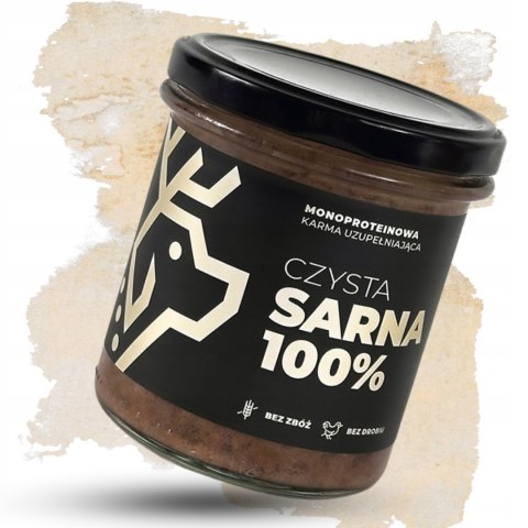 Deer Dog karma mokra sarna 100% słoik 290g