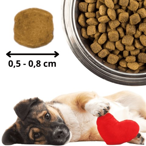 Kraina Radolin Jeleń 10 kg mniejsze ras i szczenięta 65% mięsa dla alergików z nadwrażliwością pokarmową karma sucha