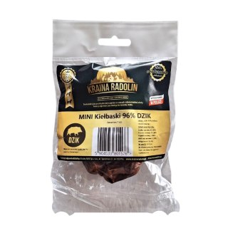 MINI Kiełbaska 7 szt 96% DZIK
