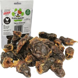 Serca drobiowe 40g przysmak dla psa gryzaki naturalne