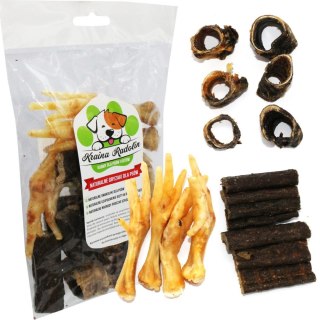 Smakołyki MIX 150g średnie rasy przysmak dla psa gryzaki naturalne