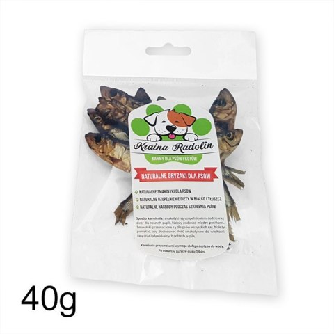 Szprotka bałtycka 40g ryba przysmak dla psa gryzaki naturalne EXTRA