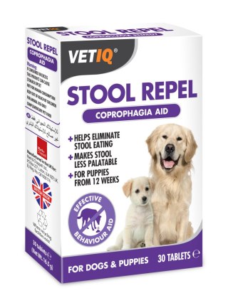 VetIQ Stool Repel Preparat przeciw koprofagi 30 tab - WYPRZEDAŻ