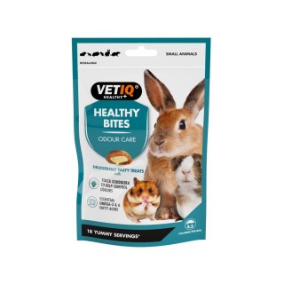 Vetiq Przysmaki dla gryzoni kontrola zapachu Healthy Bites Odour Care For Small Animals 30g WYPRZEDAŻ
