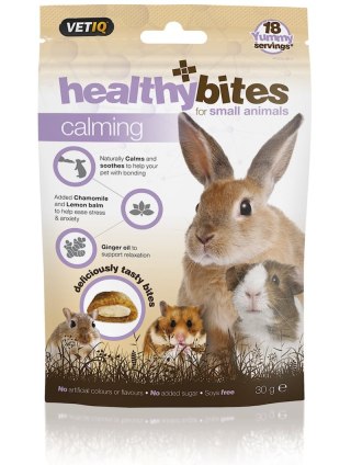 Vetiq Przysmaki dla gryzoni uspokajające Healthy Bites Calming for Small Animals 30g WYPRZEDAŻ