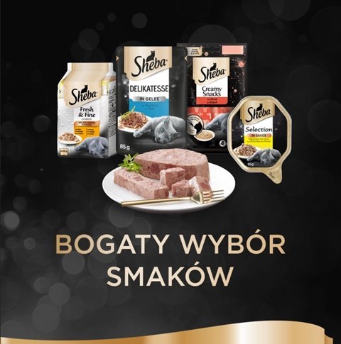 Sheba Selection Z Cielęciną 85g