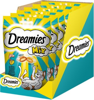 Dreamies Mix Przysmak Dla Kotów Ser Łosoś 60g