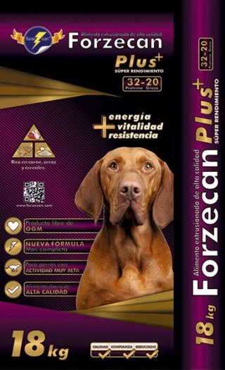 Forzecan® Plus 51% Mięsa Bez GMO Karma Dla Psów 18 Kg
