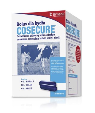 LIVISTO Cosecure - Mieszanka paszowa 20 bolusów