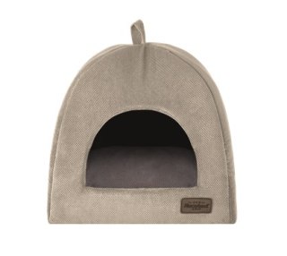 RECOBED® Budka Dla Psa Siberian Beżowa M 50x50 Cm
