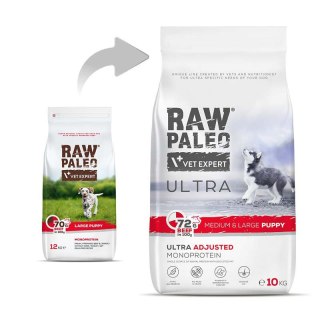 Vetexpert Raw Paleo Ultra Beef Puppy Medium/ Large 10kg