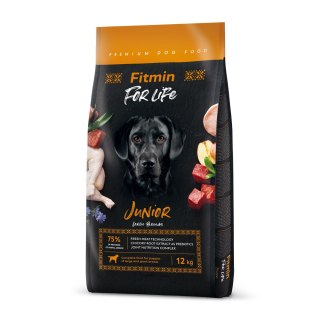 FITMIN For Life Junior Large Breeds Dla Psów Dużych Ras 12 Kg
