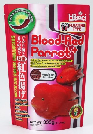 HIKARI Cichlid Blood-Red Parrot Plus Medium 333g