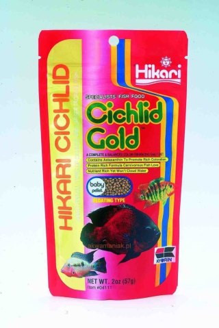 HIKARI Cichlid Gold Baby 57g