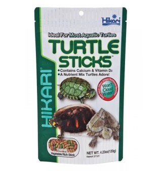 HIKARI Reptile Turtle Sticks Pałeczki Dla Żółwi 120G