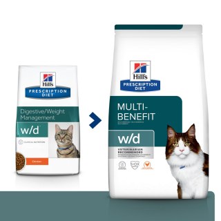 HILL'S Prescription Diet Feline w/d - 3 kg