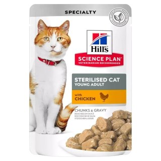 HILL'S SP FELINE STERILISED CAT CHICKEN 85 G 1941
