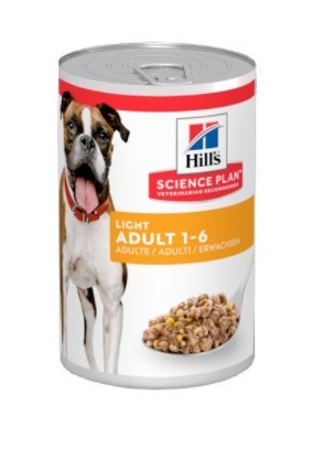 HILL'S SP Science Plan Canine Adult Light Kurczak 370g - puszka