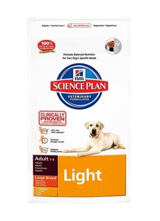 HILL'S SP Science Plan Canine Adult Light Large Breed Kurczak 12kg