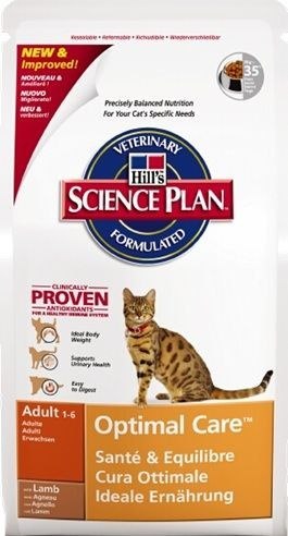 HILL'S SP Science Plan Feline Adult Jagnięcina 5kg