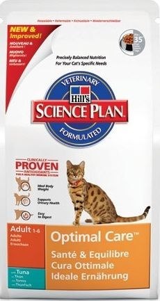 HILL'S SP Science Plan Feline Adult Tuńczyk 10kg