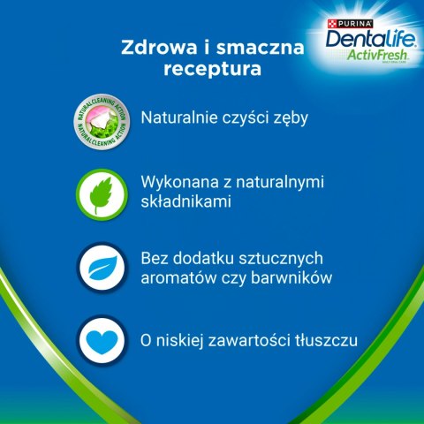 Purina Dentalife Activefresh Przysmak Dla Psa 142g 4 Sztuki
