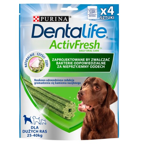 Purina Dentalife Activefresh Przysmak Dla Psa 142g 4 Sztuki