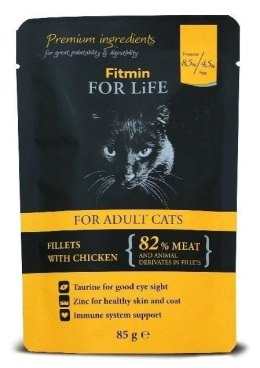 Fitmin Cat For Life Adult Chicken 85g