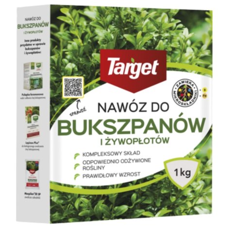 Nawóz granulowany do bukszpanów i żywopłotów, 1 kg