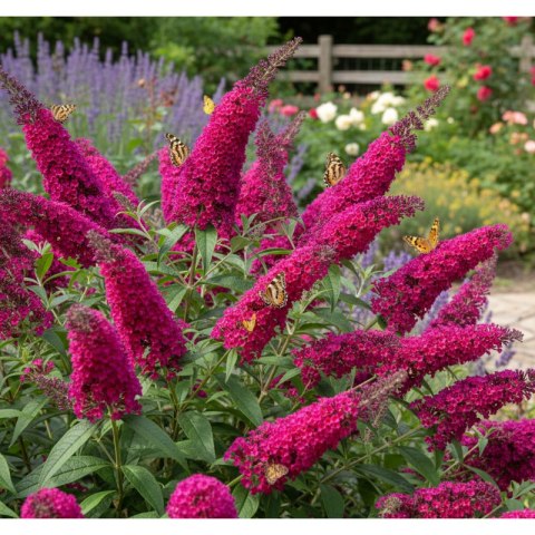 Budleja Dawida - Buddleja davidii 'Royal Red'