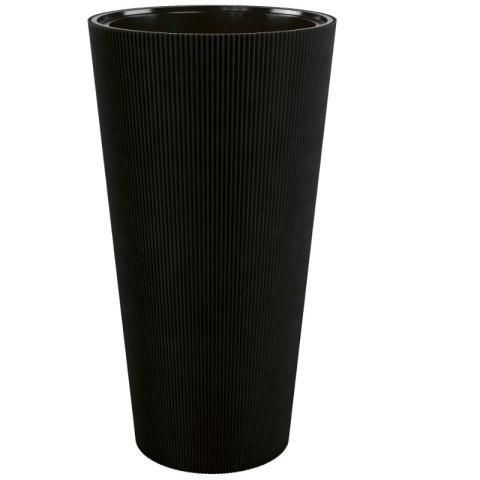 Donica Linea Slim 30 - głęboka czerń
