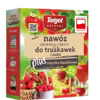 Nawóz Zadbany Ogród do truskawek i malin plus mączka bazaltowa 1 kg