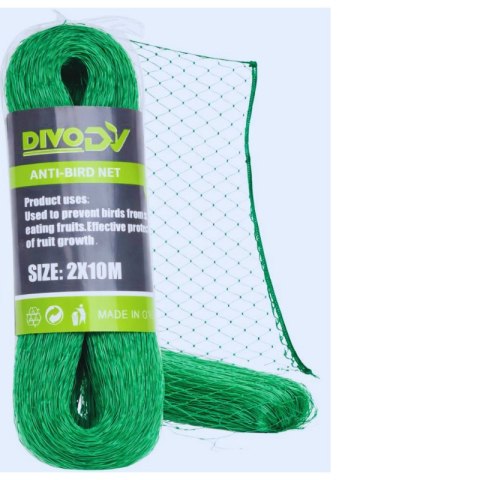 Siatka ochronna przeciw ptakom 2x10m