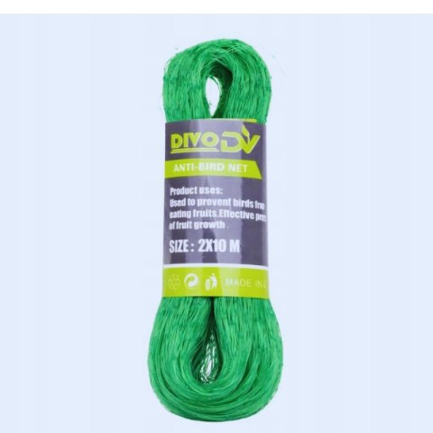 Siatka ochronna przeciw ptakom 2x10m