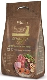 Fitmin Purity Semimoist Rabbit, Lamb & Rice 4kg
