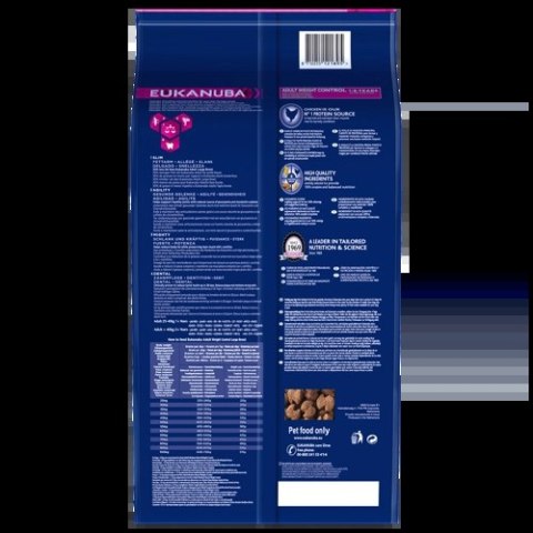 Eukanuba Adult Large Breed Weight Control Chicken 15kg